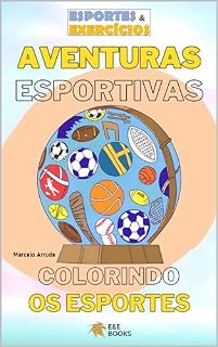 Livro Aventuras Esportivas: Colorindo os Esportes