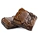 Gourmet Brownie Sampler - 6 Full Size Brownies - Blue Gift Box