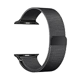 Apple Watch Band, UMTele Milanese Loop Stainless Steel Bracelet Smart Watch Strap with Unique Magnet Lock