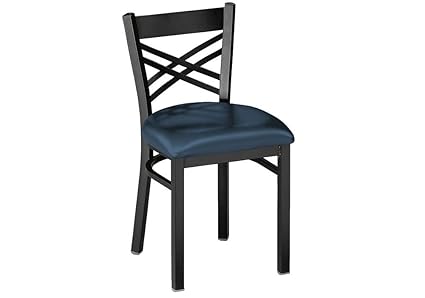 Amazon Com Cross Back Vinyl Break Room Chair Dimensions