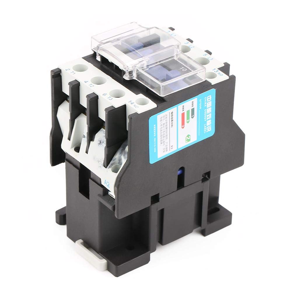 Hilitand AC 220V 32A CJX2-3210 Contactor Electric Contactor Plate Front Wiring High Sensitivity Industrial Electric AC Contactor for Power Distribution Power Applications - Image 5