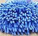 Moolecole Microfiber House Floor Cleaning Mop Slippers Detachable Mopping Shoes Cleaning Tool Fits Mens Size 7-8.5 Blue