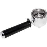 FineParts Filter Holder Assembly for the Delonghi ECP3 Series Espresso Machines, Replacement Part 5513201089, 7313286889, 2 Cups Sump Portafilter handle with 2 Wings