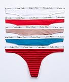 Calvin Klein Underwear Women's Carousel Thong 5 Pack