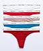 Calvin Klein Underwear Women's Carousel Thong 5 Pack