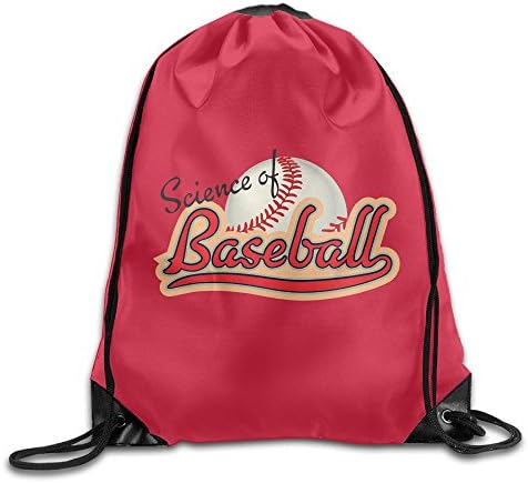 Science Of Baseball Christmas Unisex Gym Drawstring Shoulder Bag Backpack String Bags