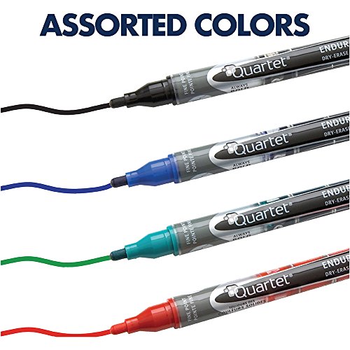 Quartet Dry Erase Markers Accessory Kit, Includes 5 Fine Tip