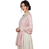 Pashmina Shawls Wraps for Women. Dress Cover Up Formal. Cashmere Feel Wrap for Evening Dress.