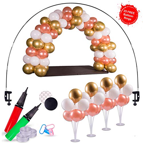 Selvamall 12ft Table Balloon Arch Kit Balloon Garland Kit with