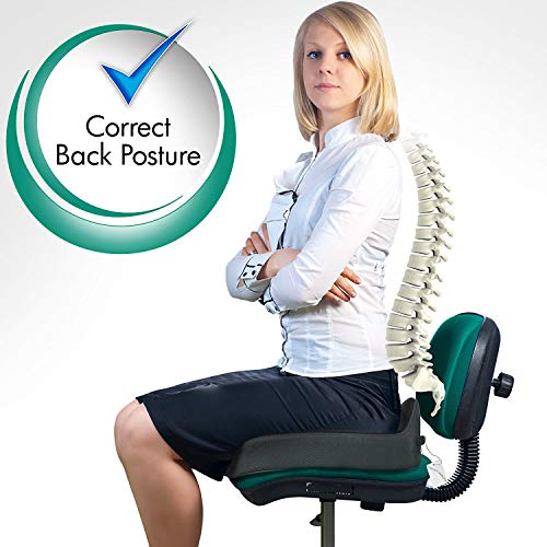 Calily Coccyx Cushion Orthopedic Tailbone Seat Cushion for Office Chair
