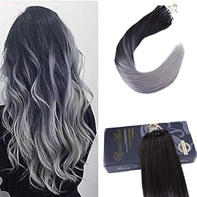 Ugeat 24inch 1g Per Strand 50 Gram Per Package Micro Ring Links