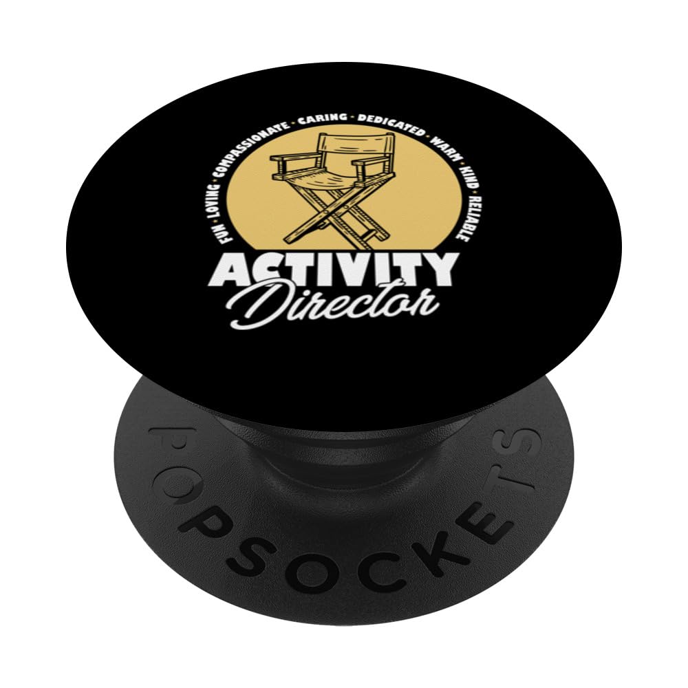Proud Activity Director Appreciation Professional Week PopSockets Swappable PopGrip