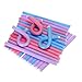Demarkt 12pcs Large Bendy Twist Safe Hair Hairdressing Rollers Foam Curlers