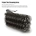 BBQ Grill Brush Outdoor Barbecue Cleaning Scraper Cleaning Tool - 18'' Heavy Duty 3 In 1 Stainless Steel Woven Wire Cleaner for Char-Broil, Weber, Porcelain, Infrared Grills (Storage Bag included)