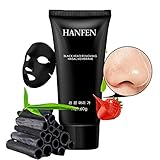 Bamboo Charcoal Deep Clean Mask Remove Peel off Face Mud Mask, Blackhead Killer Black Mask