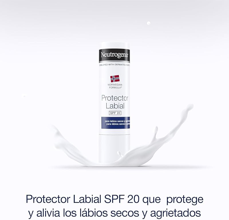 Fórmula Noruega Pack Bálsamo Labial SPF 20, 4,8 g, 2 uds