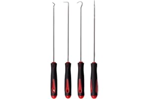 Precision Pick And Hook Set - Seal Remover Long Car Pick And Hook Set,Oil Seal Remover Tools For Seal Gasket Hoses O-Ring Spa