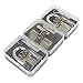 LeaningTech Lock Padlocks Training Set Locksmith with Crystal Cutaway of 3 Most Common Locks