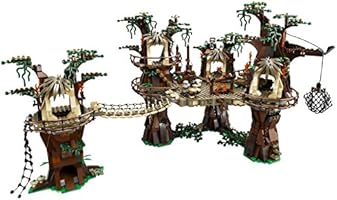 star wars ewok village playset