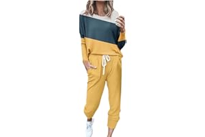 TARIENDY Fall Two Piece Outfits for Women 2023 Plus Size Loose Fit Sweatsuits Tracksuits Jogger Crewneck 2 Piece Lounge Sets