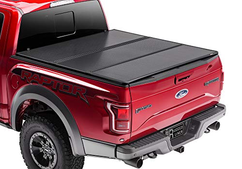 Rugged Liner Premium Hard Folding Truck Bed Tonneau Cover | HC-TUN5514 | fits 14-18 Toyota Tundra 5.5ft. (with or w/o utility track), 5'5" bed