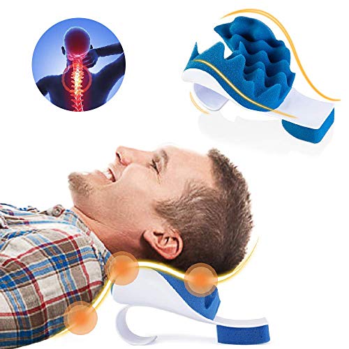 Chiropractic Pillow,Neck and Shoulder Pain Relief Support Relaxer