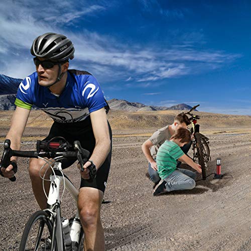 image for Hopopro Mini Bicycle Pump Portable Bike Pump Bike Floor Pump Bike Tire