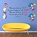 decalmile Reading Wall Decals Quotes, The More That You Read The More You Know, Kids Wall Stickers Baby Nursery Childrens Bedroom Classroom Playroom Wall Decor