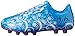 Vizari Frost Firm Ground Soccer Shoes for Youth | Graphic Football Shoes for Kids with Comfort & Padded Linings | Durable Cleats for Boys & Girls Perfect for Outdoor Play Blue/Purple