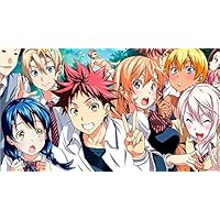 TianSW Food Wars! Shokugeki no Soma (43inch x 24inch/107cm x 60cm) Waterproof Poster No Fading