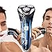 SweetLF Electric Shaver Rotary Shaver for Men Wet Dry Waterproof 2 in 1 Beard Trimmer Cordless Electric Razor USB Quick Rechargeable Shaving Razor for Men