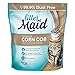 LitterMaid Premium Corn Cob Litter, 9 Pound Bag, Clumping Formula