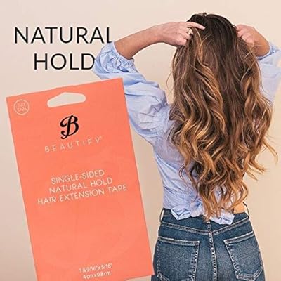 Amesun Walker Tape No Shining Single Side Tape Tabs 120Pcs Per Pack For Hair Extensions