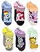My Little Pony Girls Womens 6 pack Socks (10-13 Womens (Shoe: 6-12), Blue/Multi Queen)