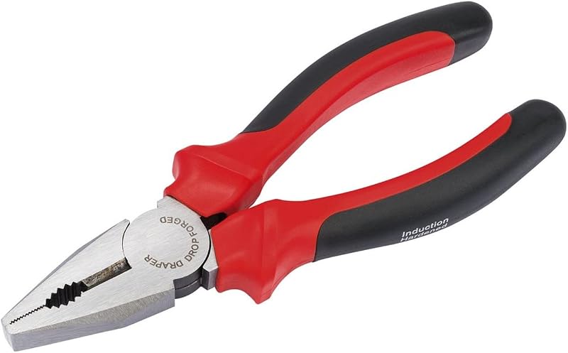 Draper Redline 160mm Combination Pliers Soft Grip Carbon Steel