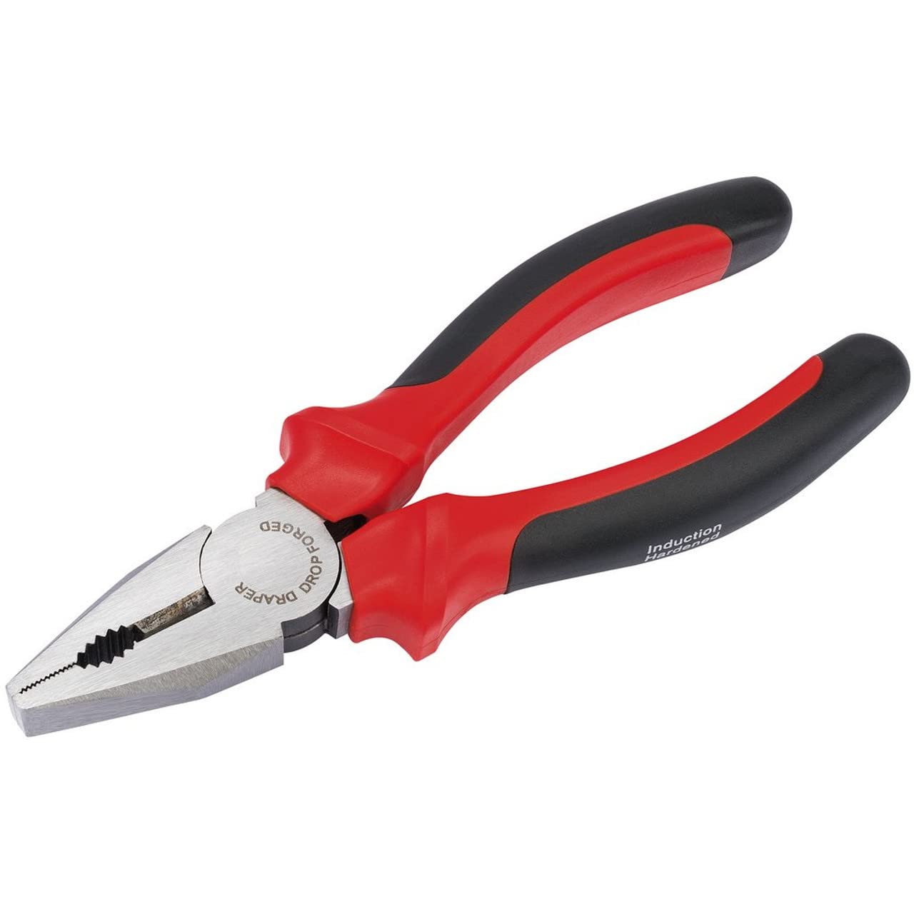 Draper Redline® 160mm Combination Pliers | Soft Grip Hand Tools Kit | Carbon Steel Tempered Tool | Hardened Jaws & Cutting Edges | 67925