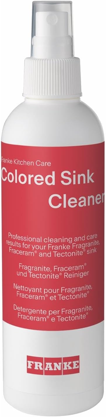 FRANKE FraGranite Tectonite Sink Cleaner 250ml Bottle Gentle Clean Beading