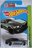 Hot Wheels 2015 HW Workshop '15 Ford Mustang GT 247/250, Dark Gray