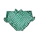 Little Girls 3 Pcs Mermaid Tail for Swimming Mermaid Bathing Suits Swimsuit Bikini Set 3-12 Years,Green