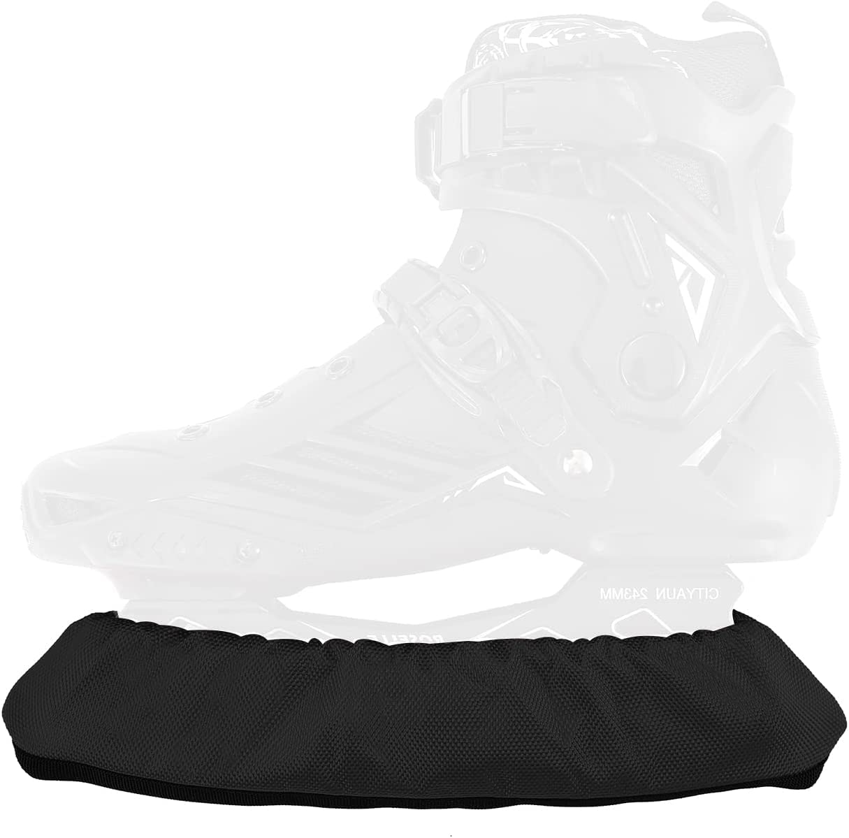 YWYHHM Ice Skate Blade Covers, 1 Pair Skate Covers, Hockey Figure Skate Guards, Skating Soakers Blades Cover Guard Protector for Kids Youth Adult Men Women Boys Girls, Ice Skating Accessories