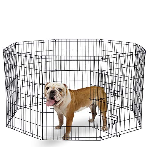 Amazon Dog Playpen 36 Inch Dog Exercise Pen Pet Playpens For Large