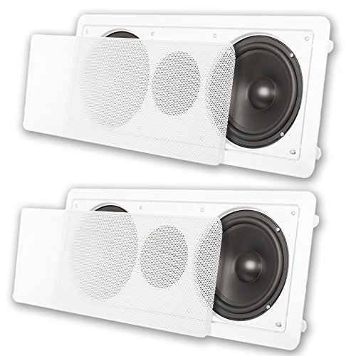 Acoustic Audio CC6 In-Wall 6.5" Center Channel Speakers In Ceiling 600 Watt 2CC6