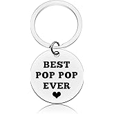 Vadaka Grandpa Keychain from Granddaughter Granddad Gifts from Grandson Granddaughter Fathers Day Jewelry for Granddad Grandfather Keychain Jewelry Birthday Gifts from Grandson Papa Keychain Gift