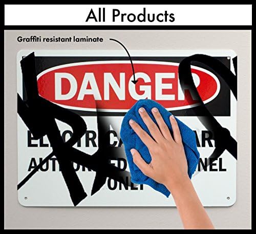 SmartSign "Stop - All Visitors Must Report To Main Office" Sign | 24" x 24" 3M High Intensity Grade Reflective Aluminum