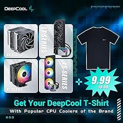 DeepCool AK620 CPU Air Cooler High-Performance 260w