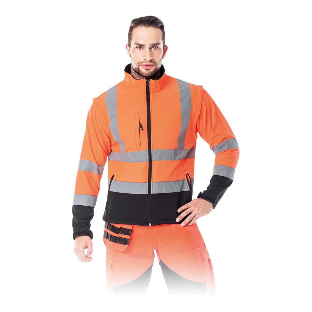Leber&Hollman LH-Ascona_Xxxl Visgre Protective Jacket, Orange-Black, XXXL Size