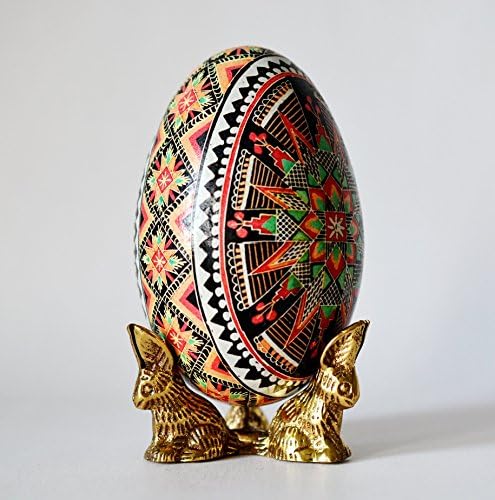 Hand painted Easter egg Christmas pysanky egg ornament Goose eggshell Pysanka hand-painted Ukrainian Easter egg