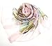 Bear Motion Collection - Womens 100% Silk Scarf with Butterfly Design (Medium (64