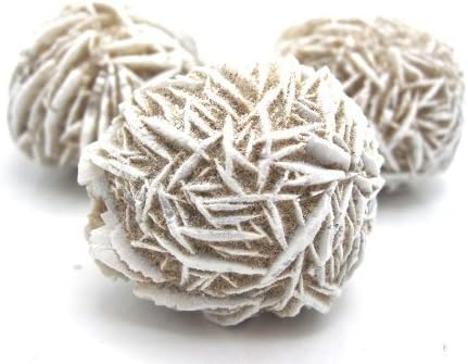 Green Earth Stones Desert Rose Selenite Mineral Crystal Specimen
