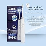 U-Kiss Sonic Electric Toothbrush Rechargeable 5 Series Brushing Modes for Gum Care Dental Health Waterproof IPX7 Built-in Timer (White)